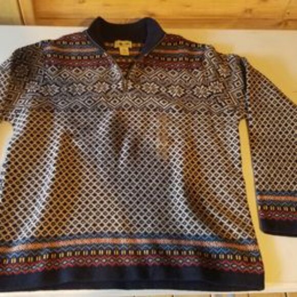 L.L. Bean Men's Sweaters (1x new 100% lamb wool) - sold together - Picture 2 of 10